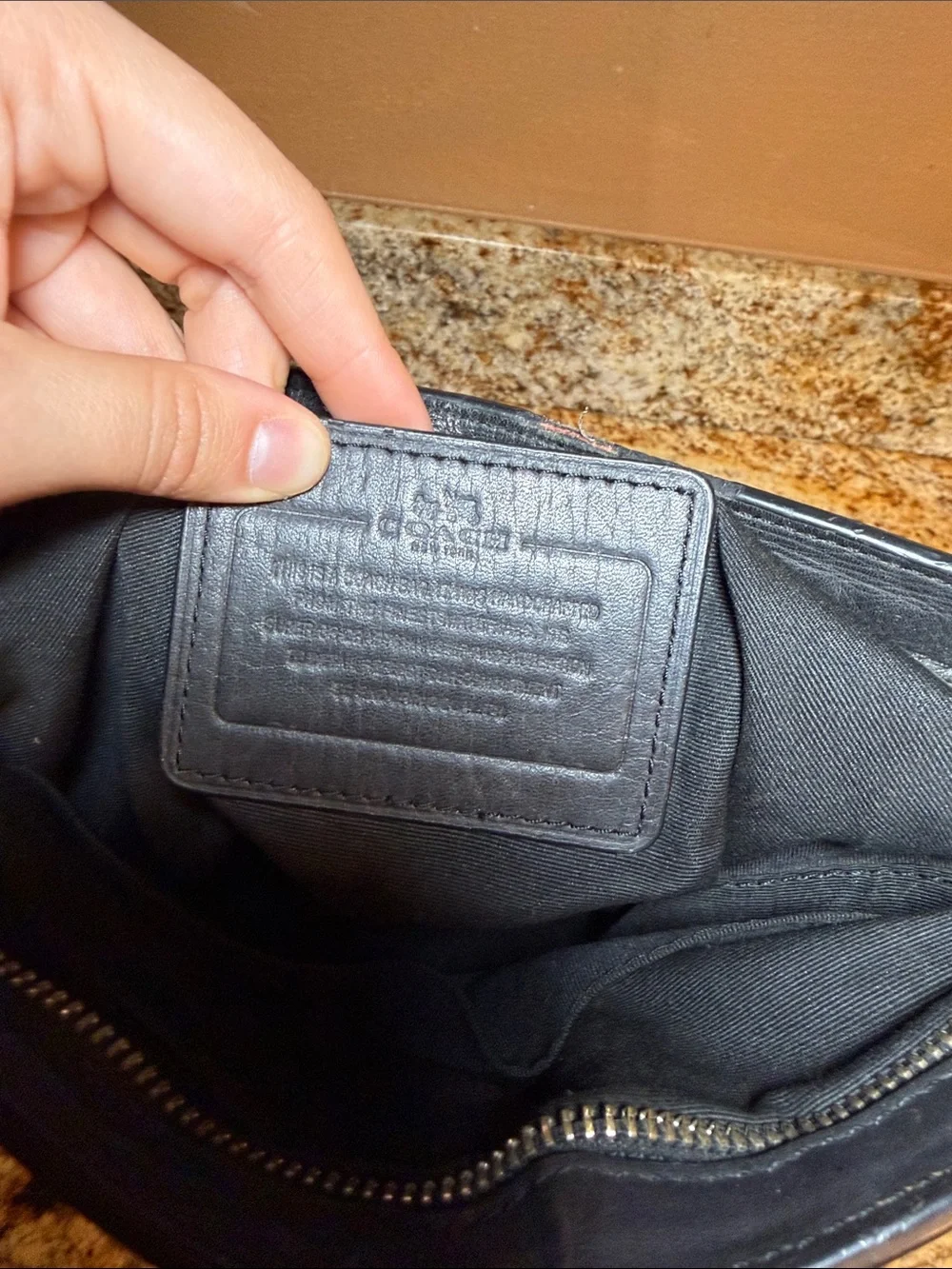Coach messenger bag